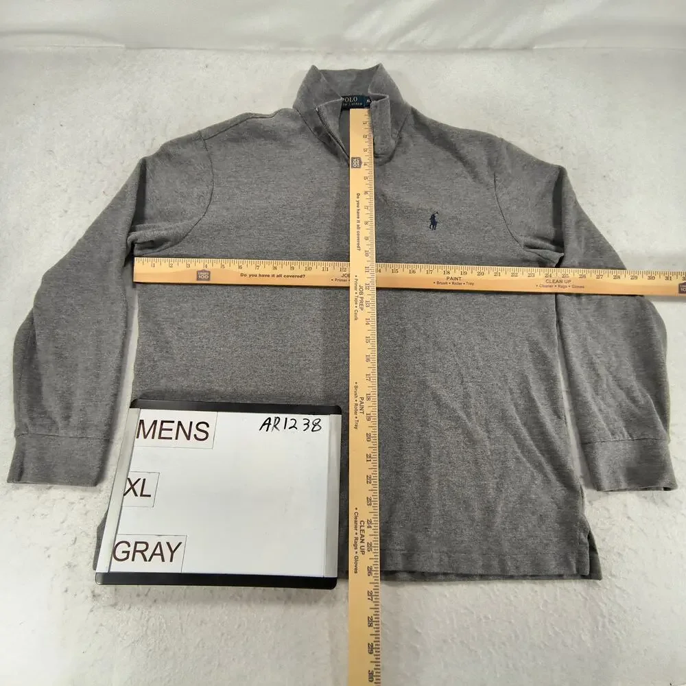 Polo Ralph Lauren Outdoor Long Sleeve Jacket Mens Size Extra Large XL Gray